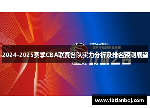 2024-2025赛季CBA联赛各队实力分析及排名预测展望